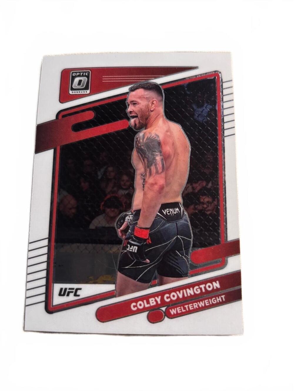 2022 Panini Donruss Optic UFC Colby Covington Welterweight #